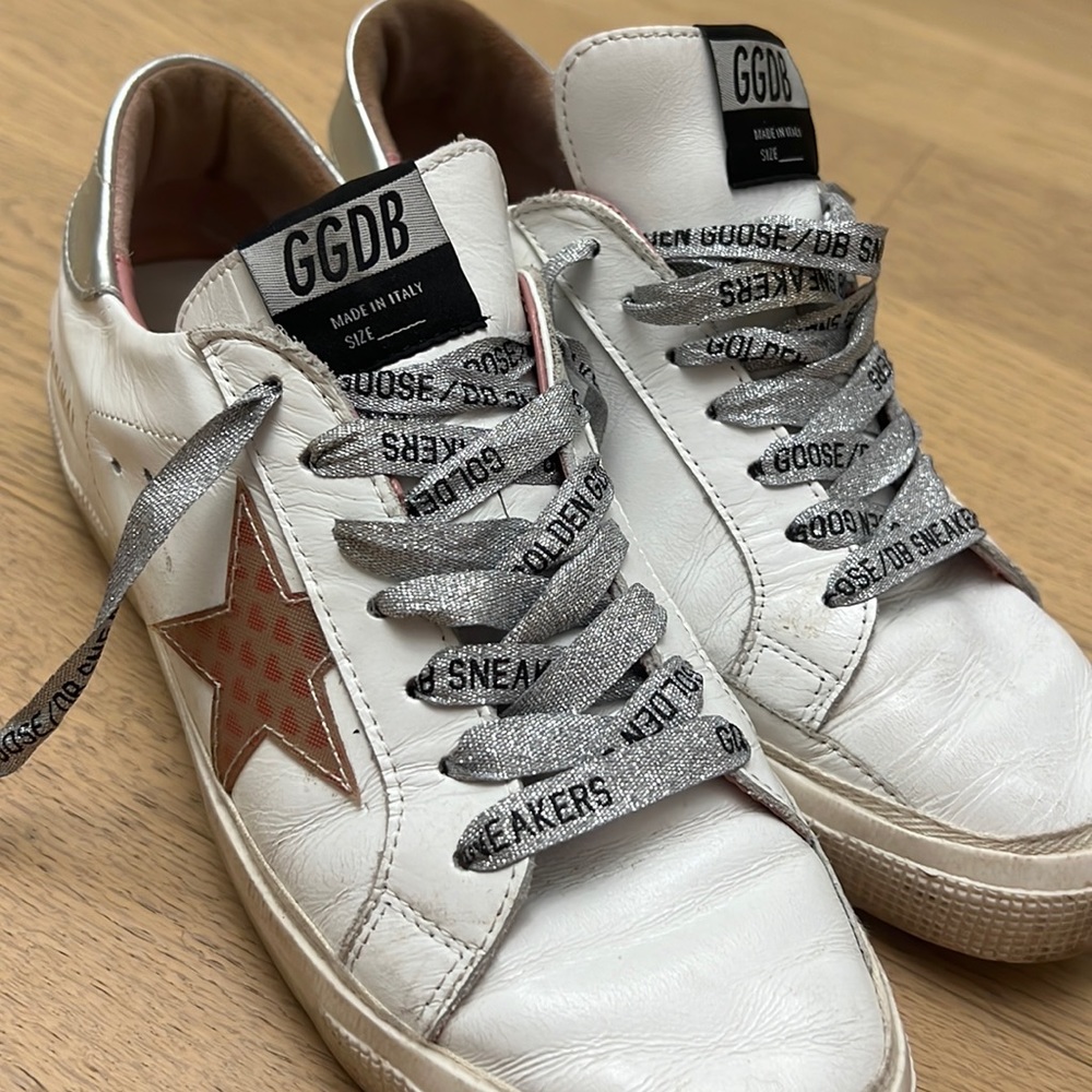 Golden Goose Deluxe Brand Super Star Low Top Sneakers - Women’s Size 41